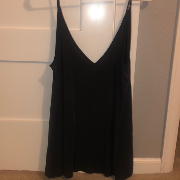 Urban outfitters long basic tank top in grey - Picture 1 of 1